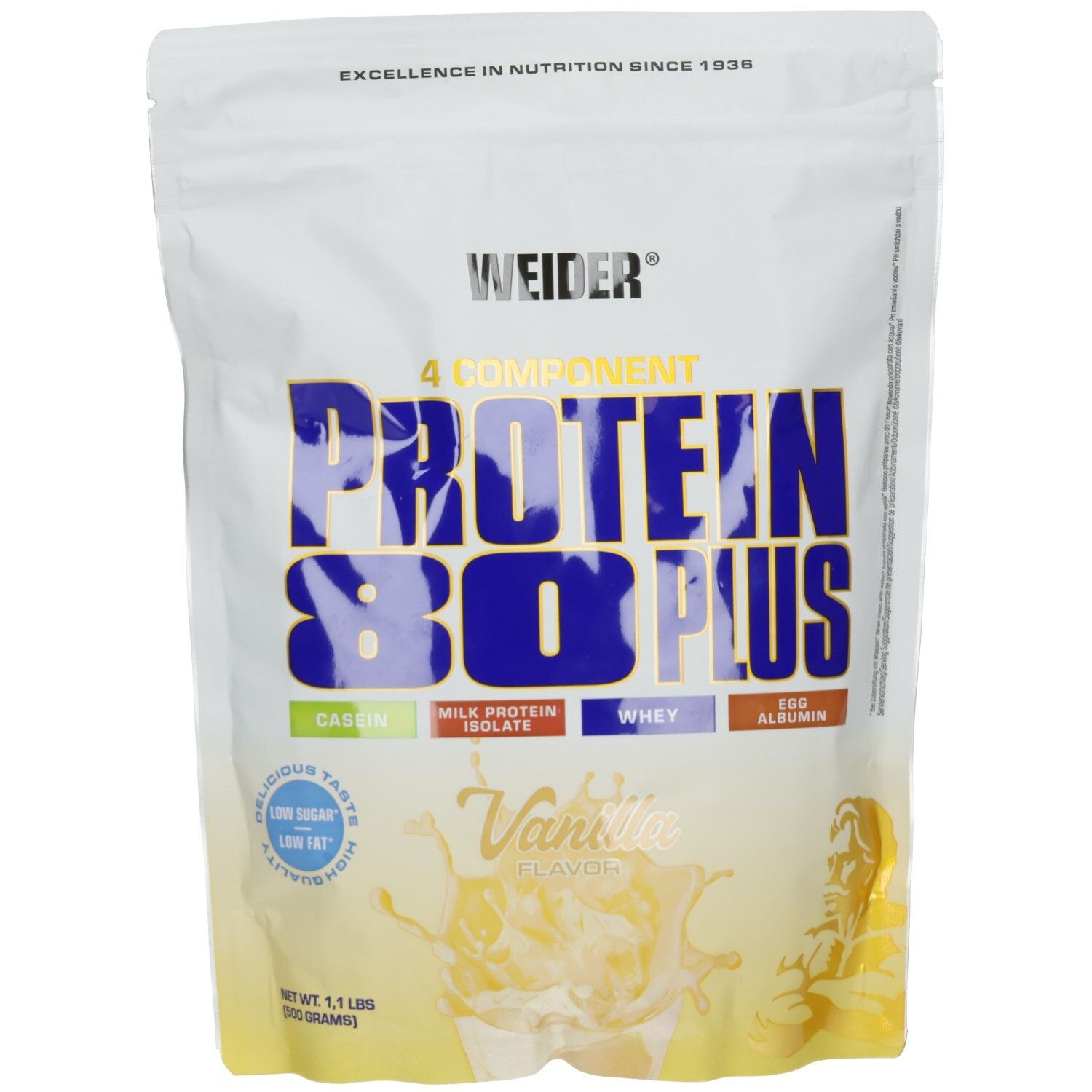 Weider Protein 80 Plus, Vanille, Pulver