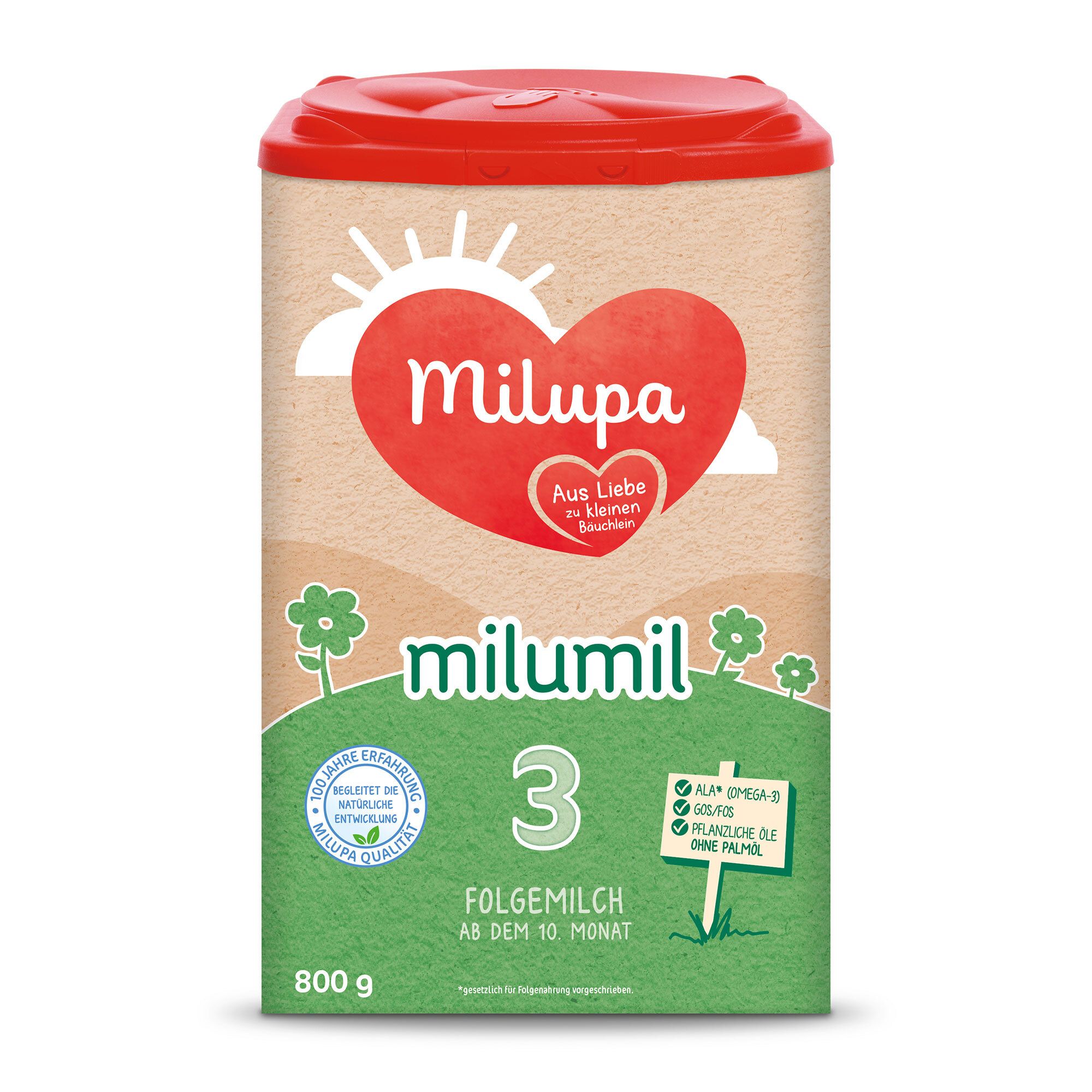 Milupa milumil 3 Folgemilch ab dem 10. Monat