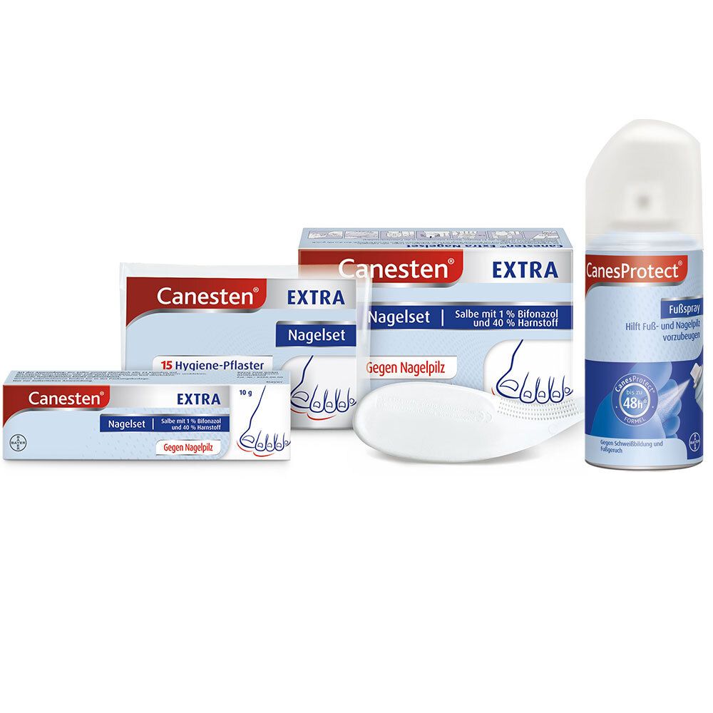 Canesten® EXTRA Nagelset + CanesProtect® Fußspray