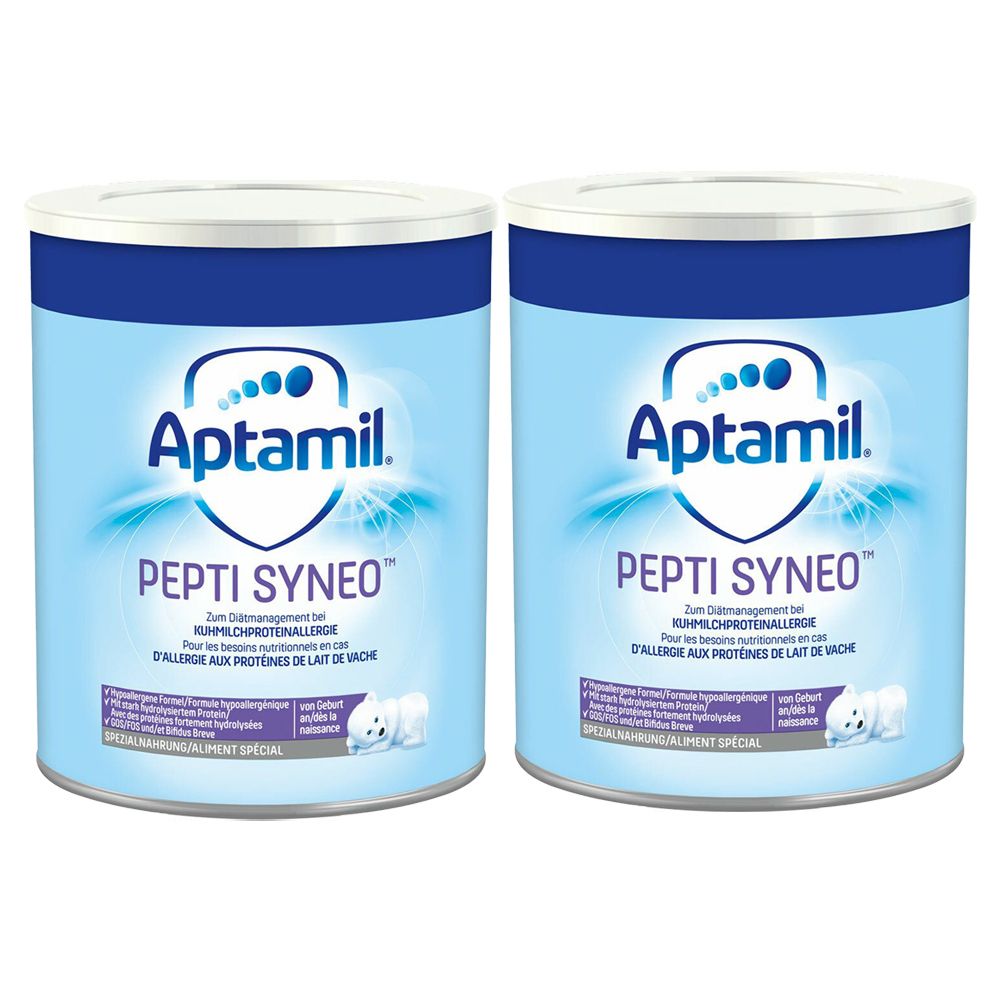 Aptamil® Pepti Syneo Spezialnahrung von Geburt an