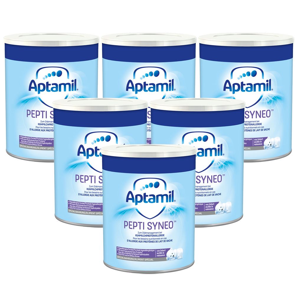 Aptamil® Pepti Syneo Spezialnahrung von Geburt an