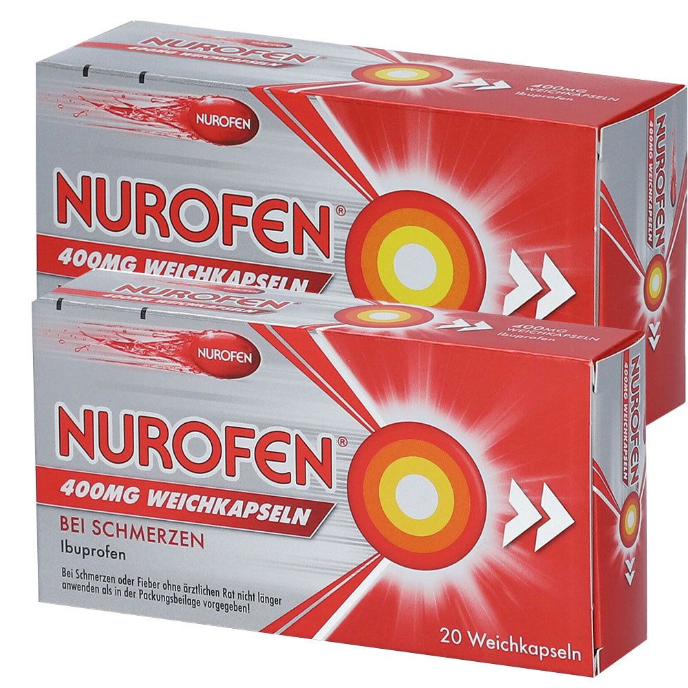 NUROFEN 400mg Ibuprofen Weichkapseln