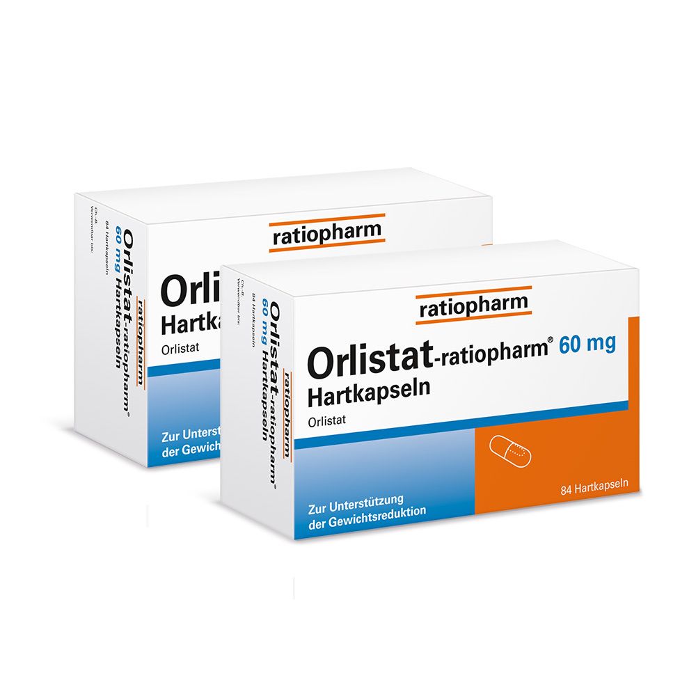 Orlistat-ratiopharm 60 mg - zur Unterstützung beim Abnehmen