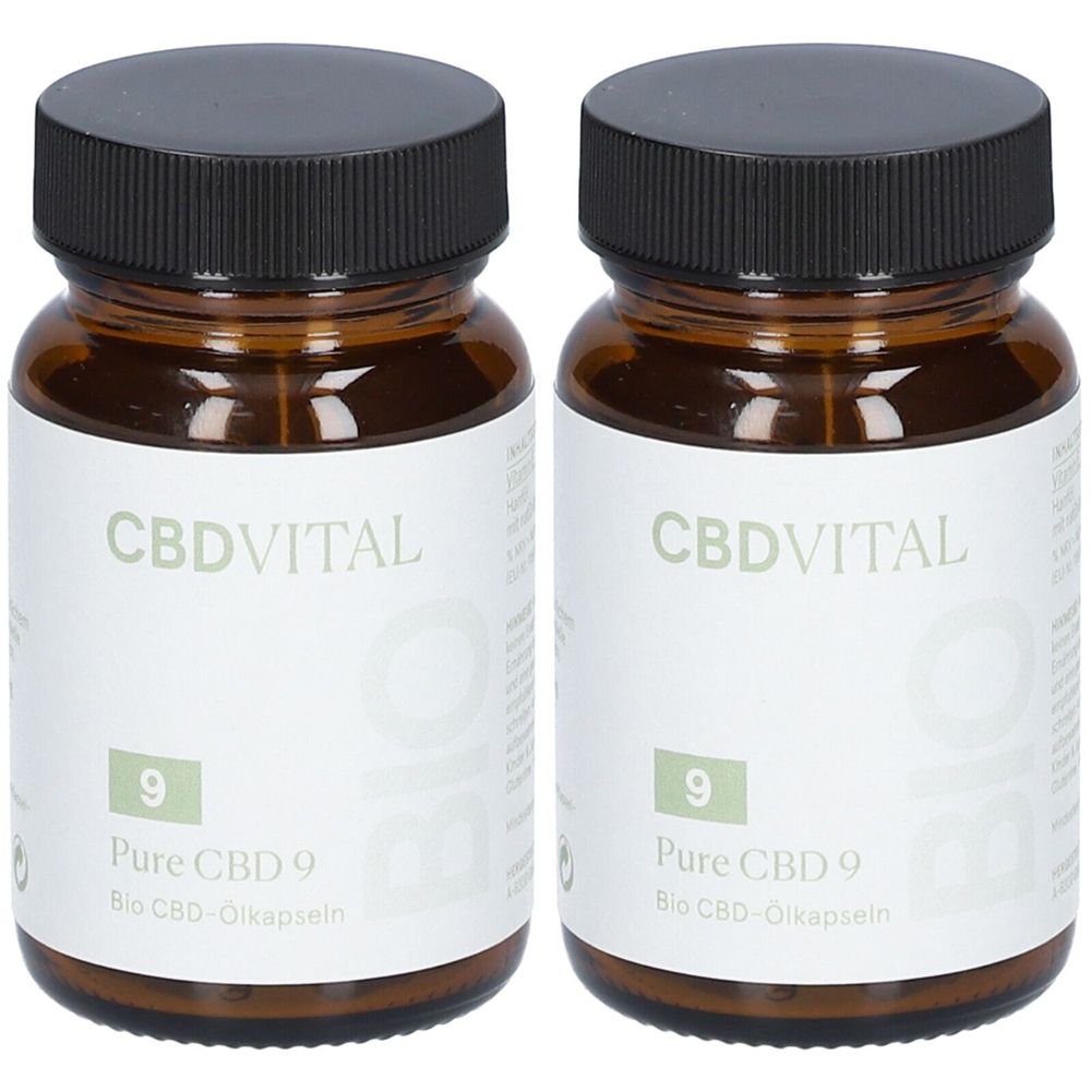 CBD VITAL Bio Pure 9 CBD Kapseln