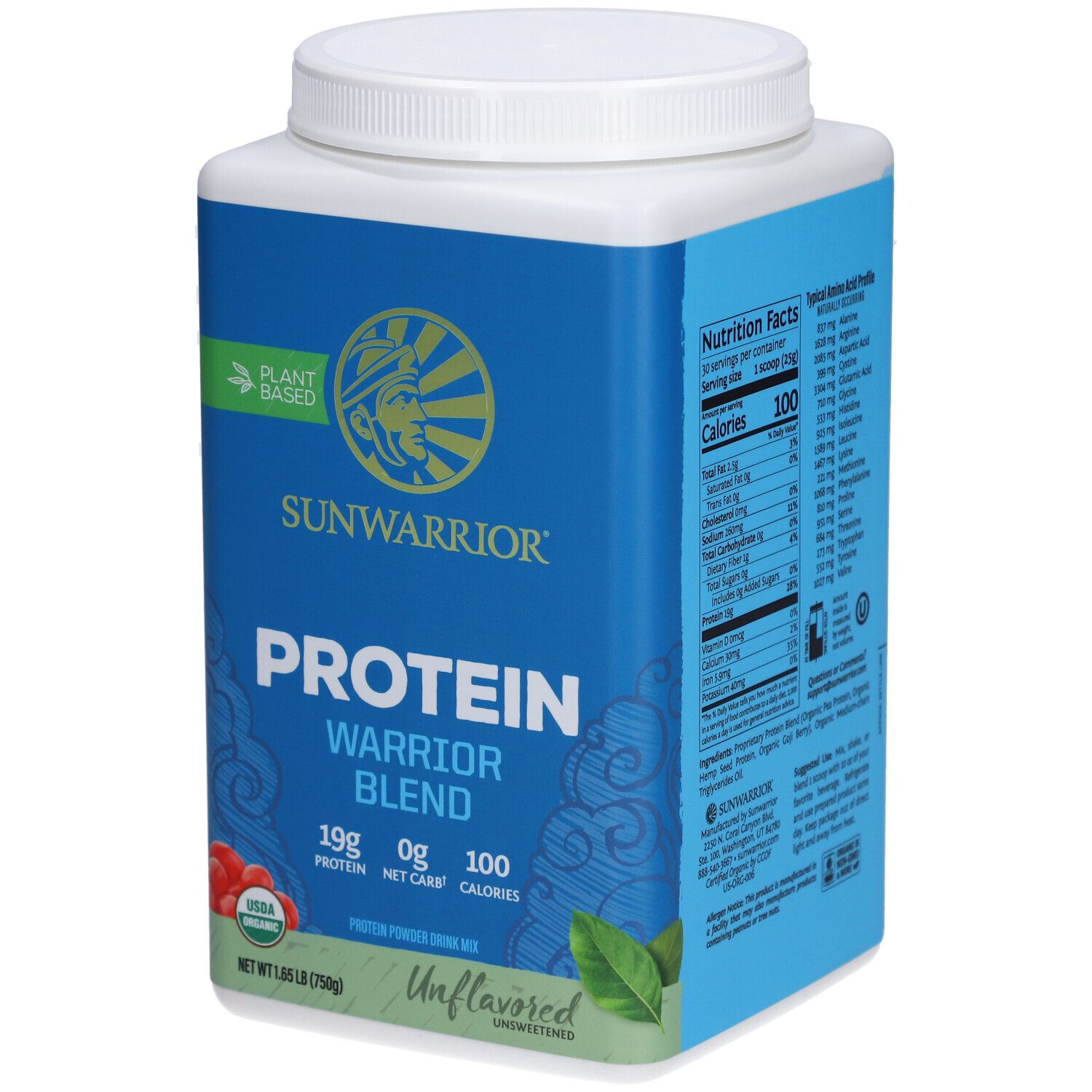 Sunwarrior Protein Blend - Geschmacksneutral