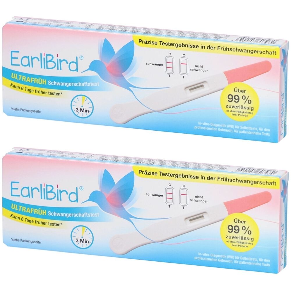 EARLIBIRD Ultrafrüh Schwangerschaftstest