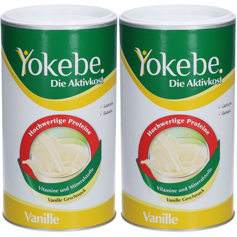 Yokebe Vanille – Mahlzeitersatz mit Vitaminen & Proteinen
