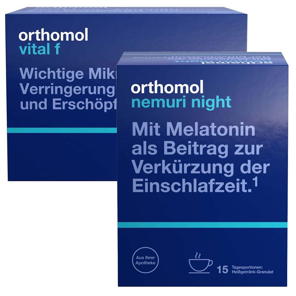 Orthomol Vital f + Orthomol Nemuri night