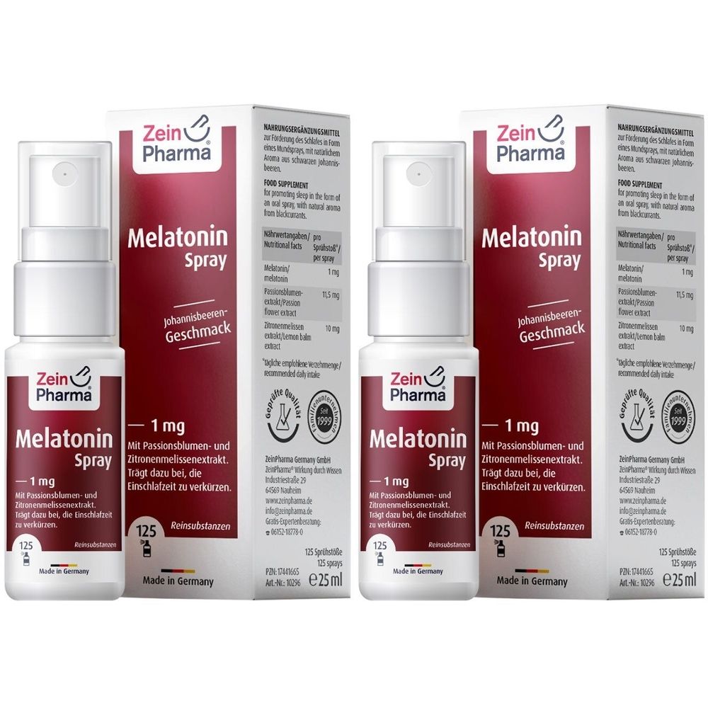 ZeinPharma® Melatonin Spray 1 mg