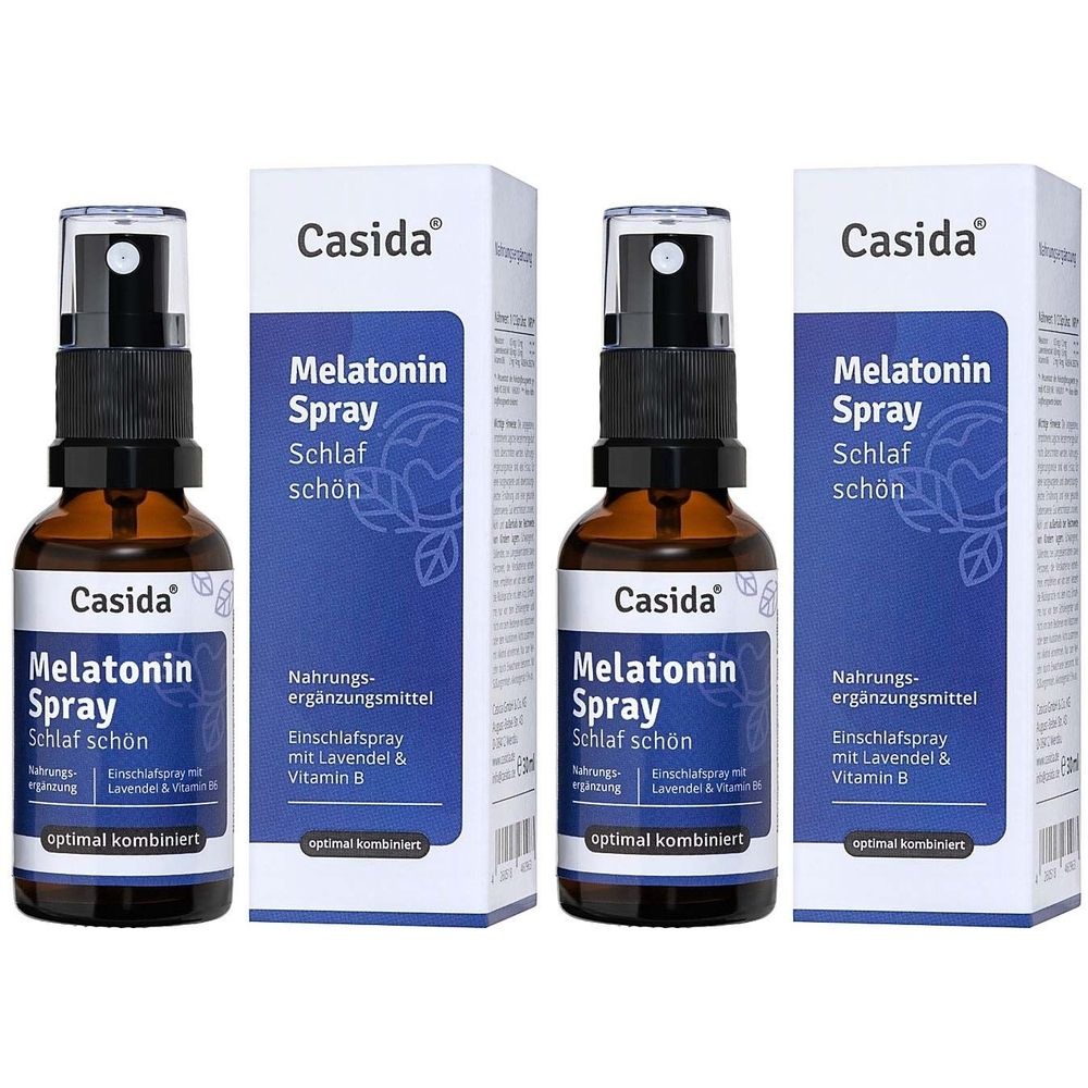 Casida® Melatonin Spray „Schlaf schön“ ohne Alkohol