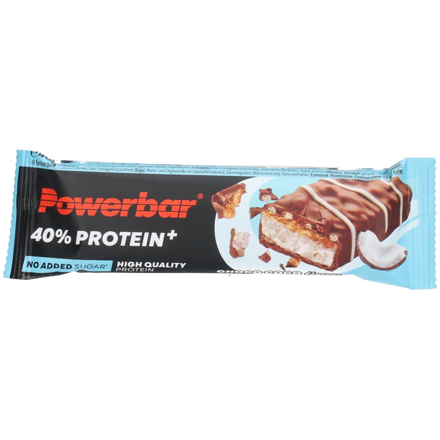 Powerbar® 40% Protein+ High Protein Low Sugar Riegel Choco Coco