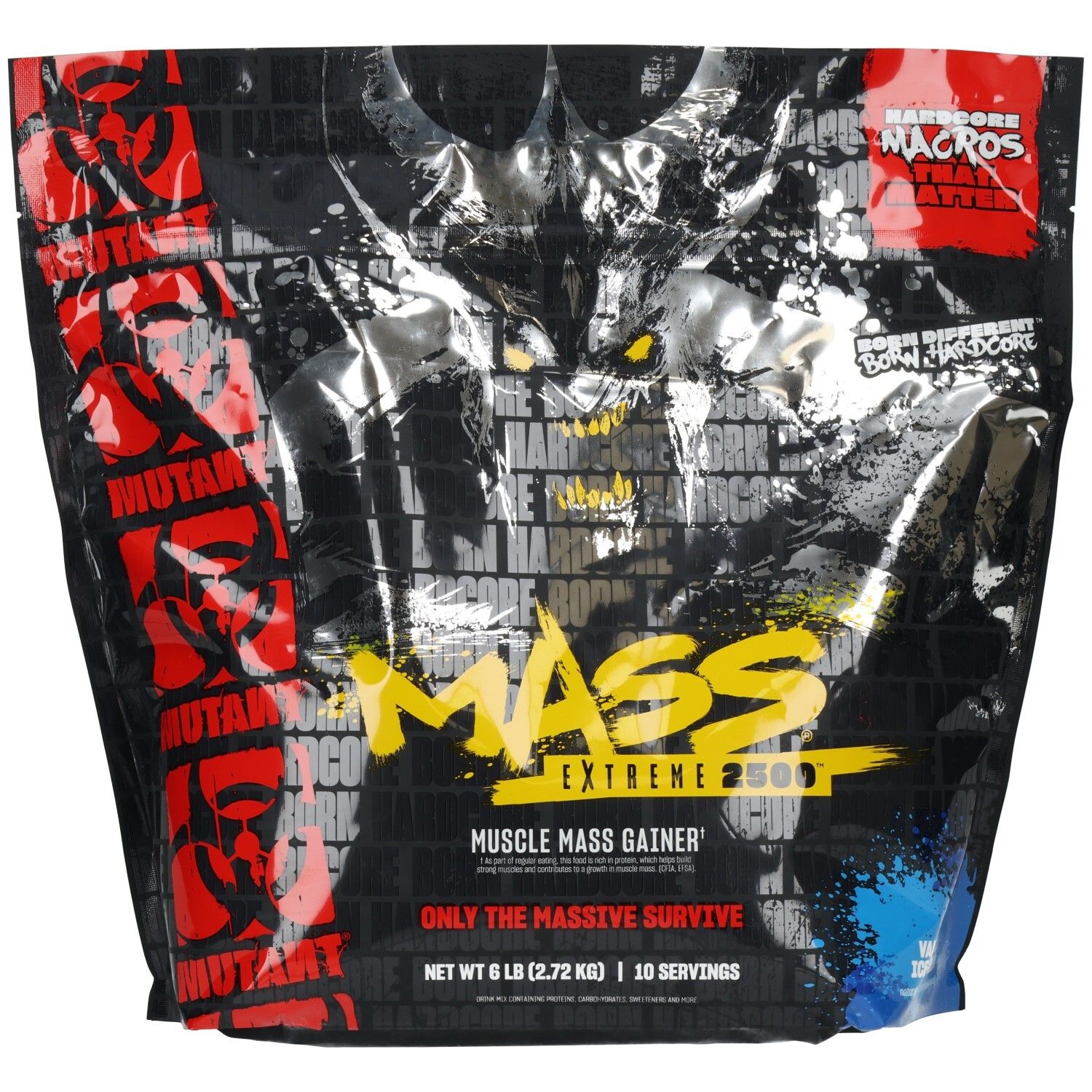 Mutant Mass EXTREME Proteinpulver Vanilla Ice Cream