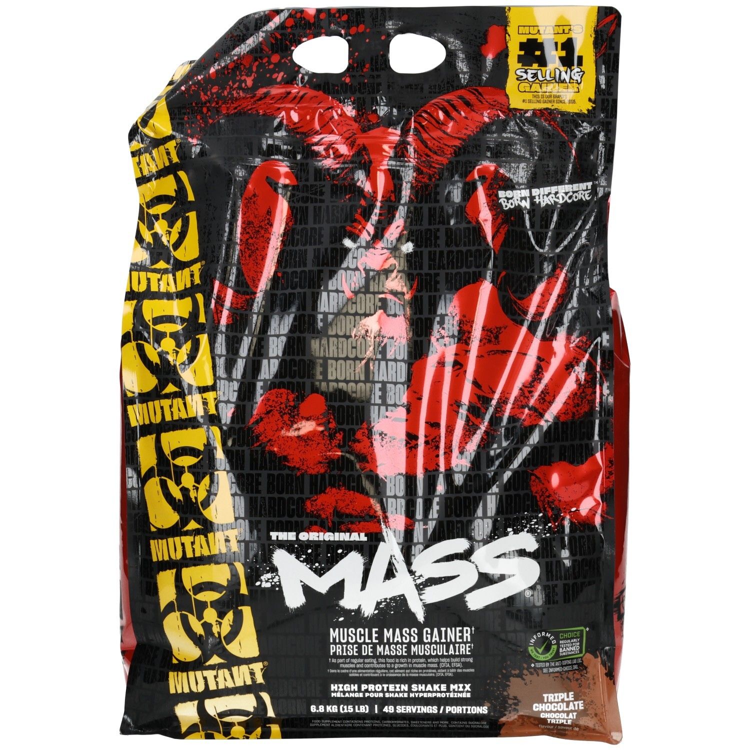 Mutant Mass Proteinpulver Triple Chocolate