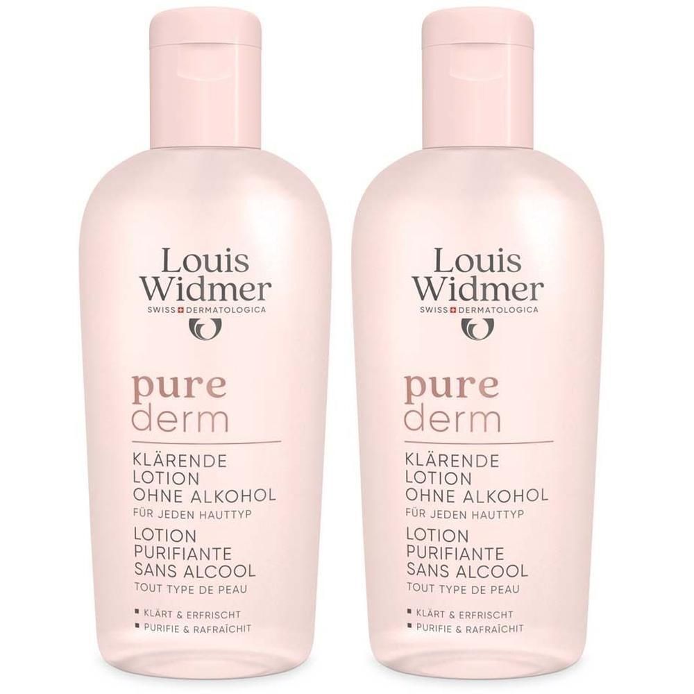 Louis Widmer purederm Klärende Lotion ohne Alkohol und Parfüm