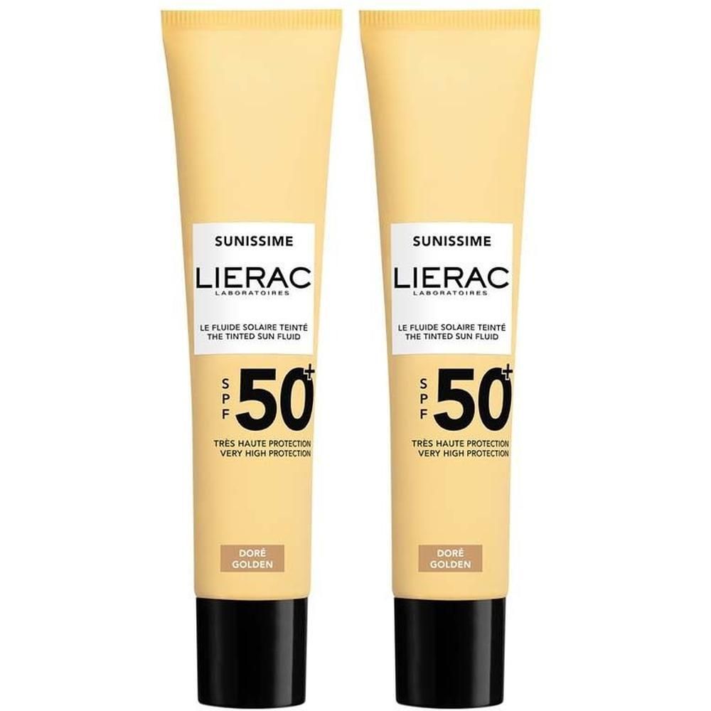 LIERAC - Sunissime - Getöntes Sonnenfluid Gesicht SPF50
