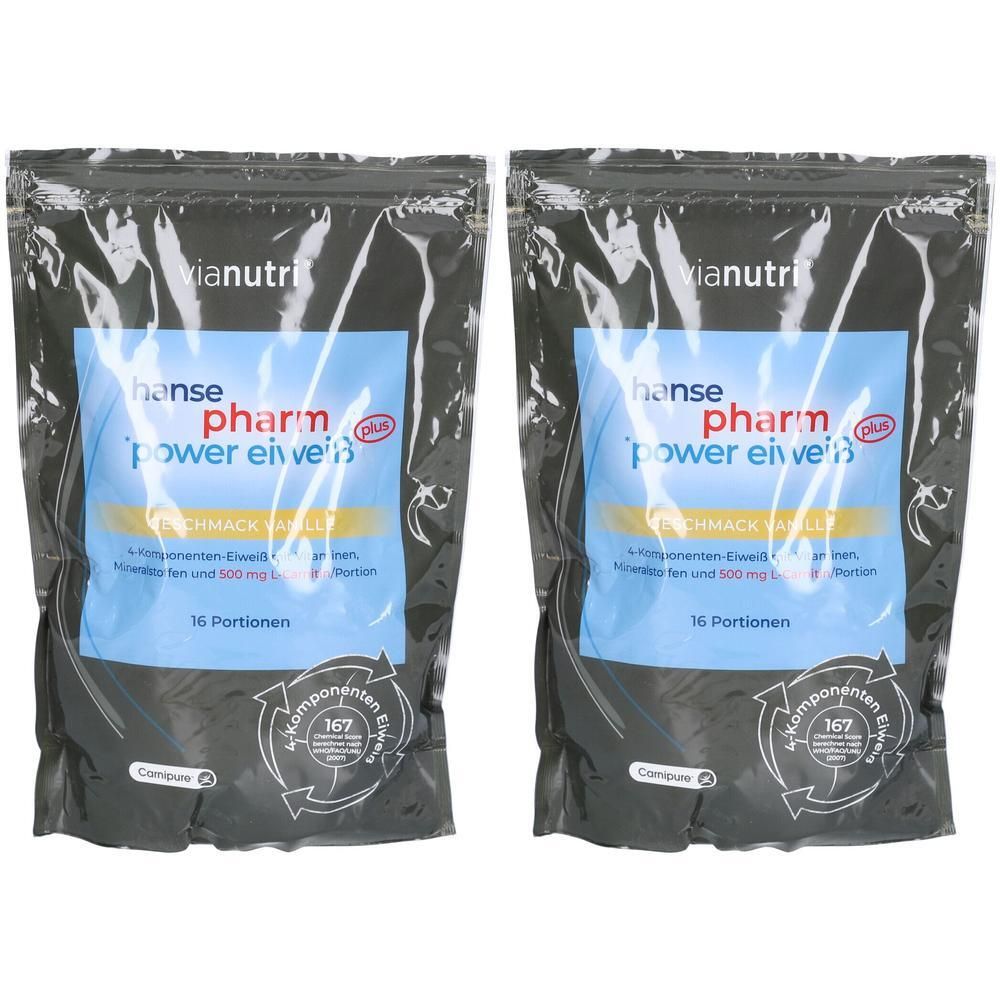 POWER EIWEISS plus Protein Shake Pulver Vanille