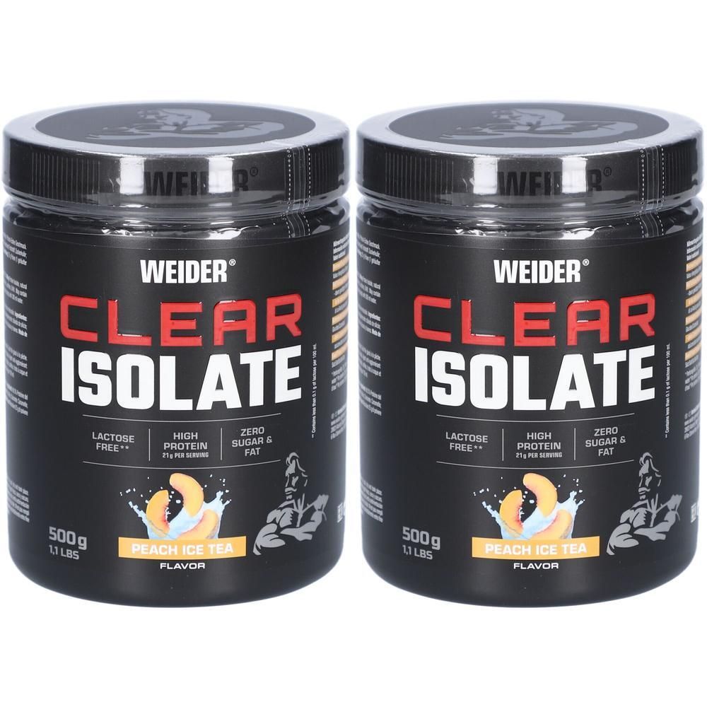Weider Clear Isolate – Peach Ice Tea