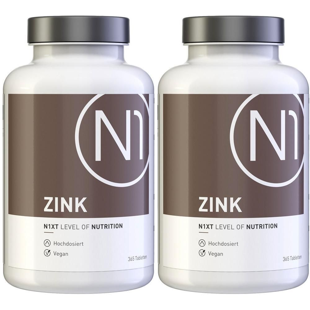 N1 Zink Tabletten 25 mg – vegan, für Immunsystem, Haut, Haare & Nägel, unterstützt den Stoffwechsel, Zinkmangel, Zinktabletten