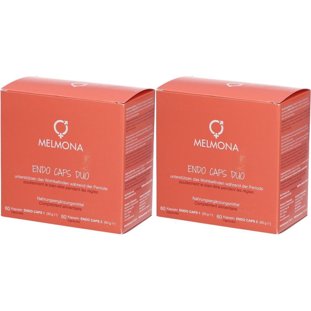 MelMona Endo Caps Duo – Nahrungsergänzung bei Menstruationsbeschwerden