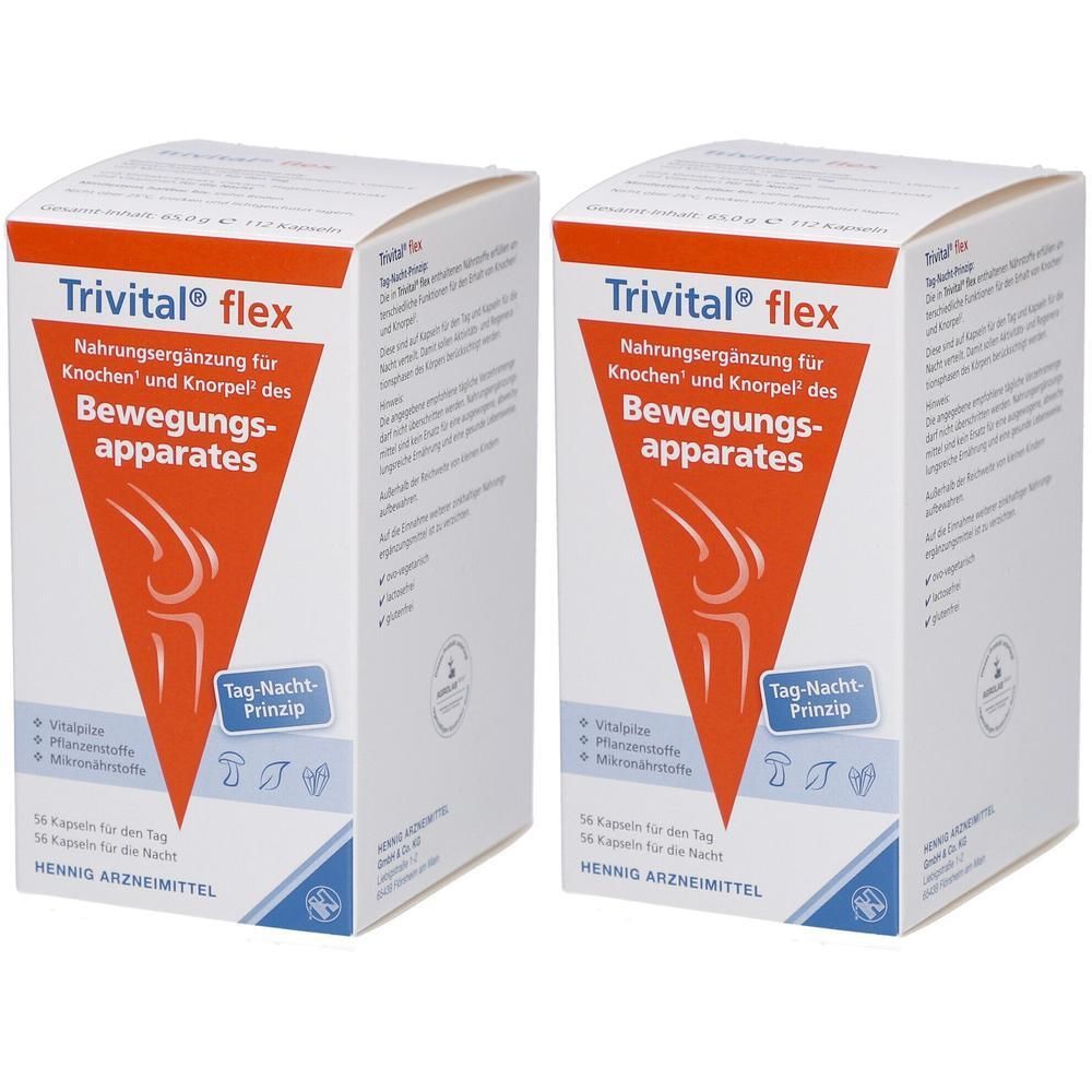 Trivital® flex Nahrungsergänzung für Knochen¹ und Knorpel² des Bewegungsapparates