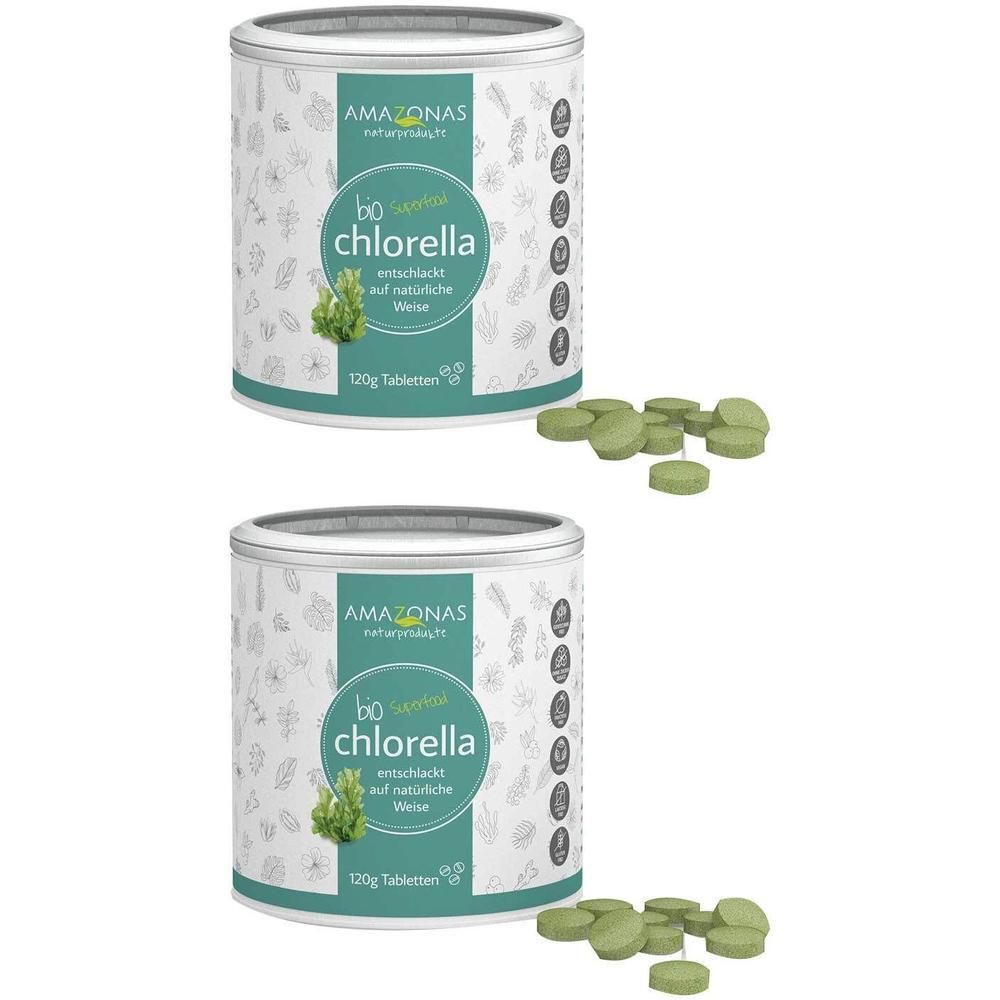 AMAZONAS Chlorella BIO Tabletten