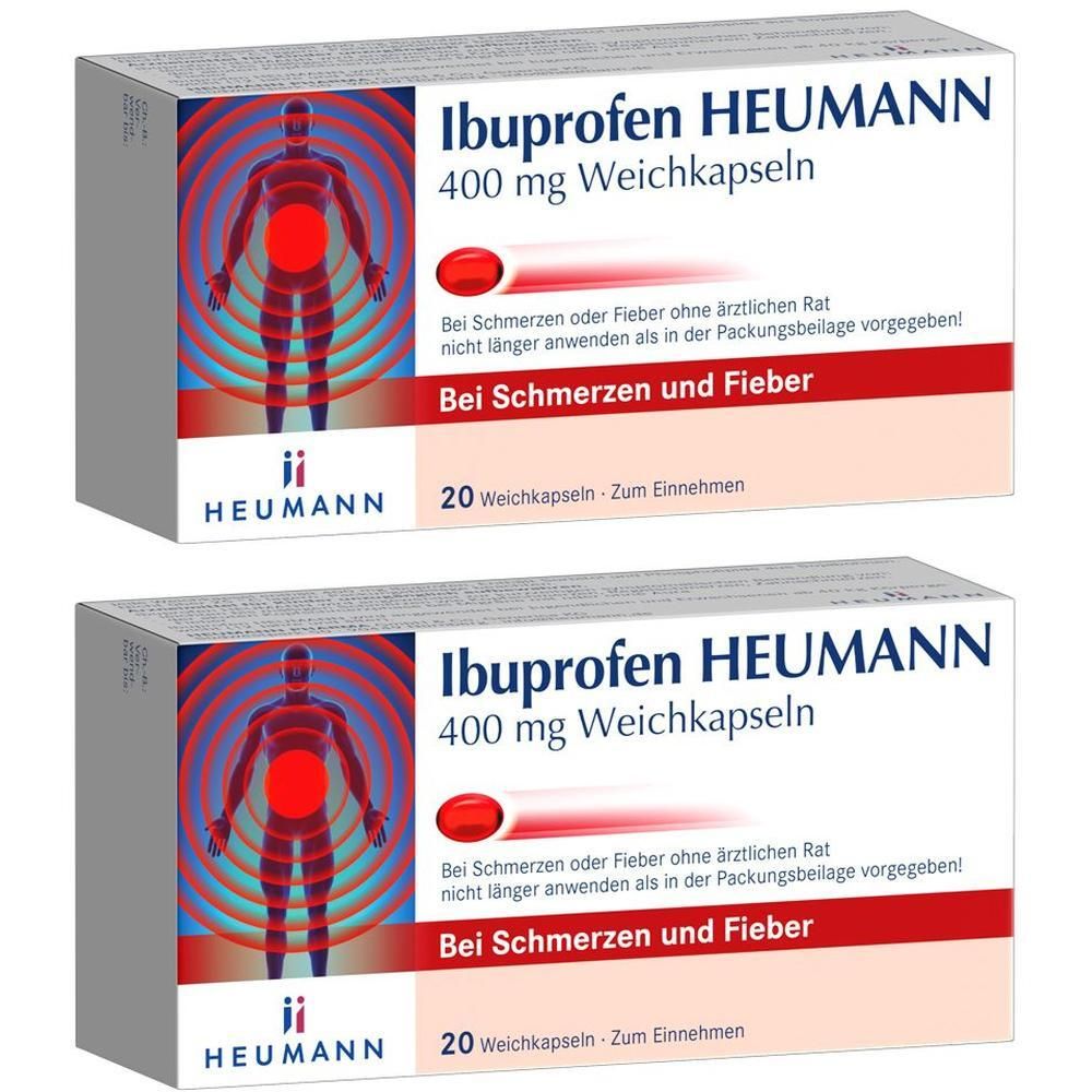 Ibuprofen HEUMANN 400 mg Weichkapseln