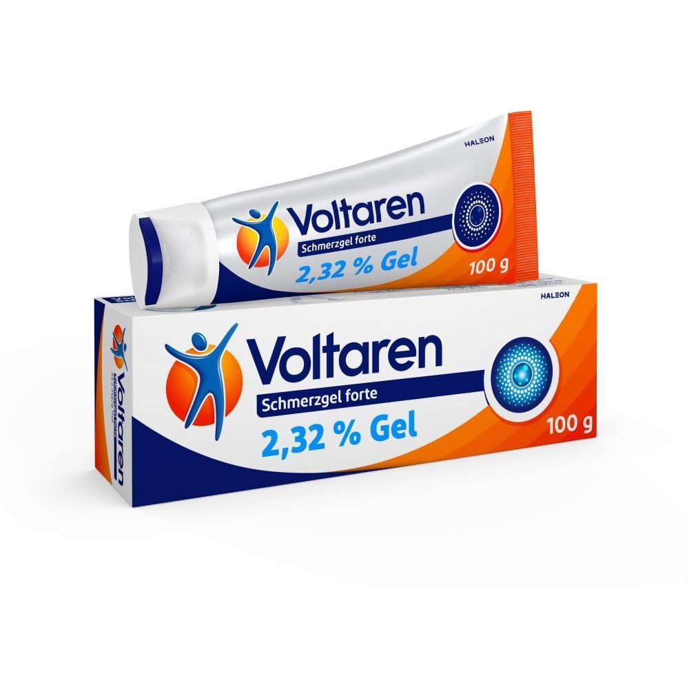 Voltaren Schmerzgel forte 23,2 mg/g Gel mit Diclofenac – bei Gelenkschmerzen und Rückenschmerzen, Arthrose - Jetzt 20% mit dem Code voltaren20 sparen*