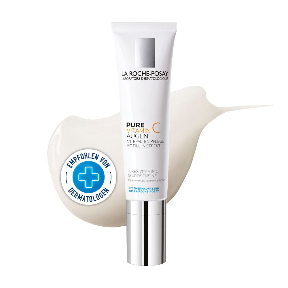 La Roche Posay Pure Vitamin C Augen Anti Aging Augencreme mit Vitamin C für empfindliche Haut