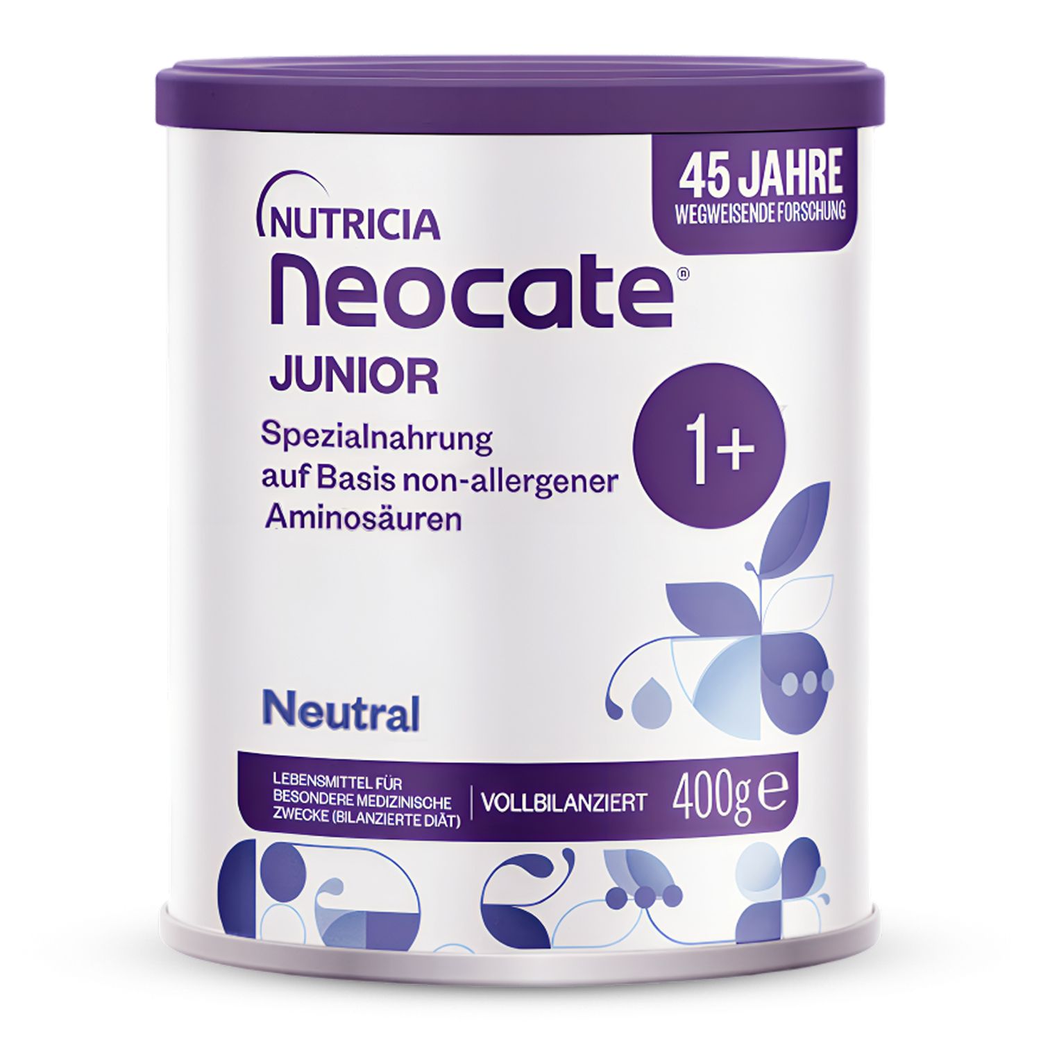 Neocate® Junior Spezialnahrung bei Kuhmilcheiweißallergie