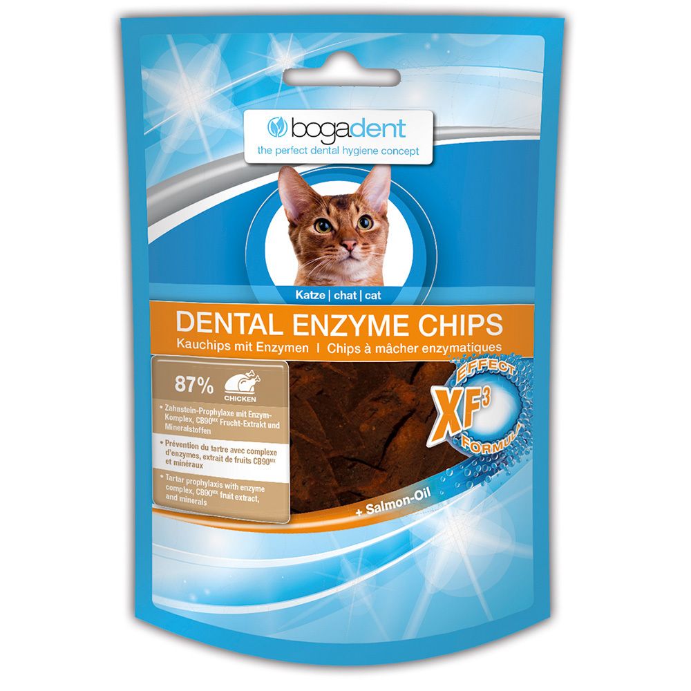 bogadent Dental Enzyme Chips Huhn für Katzen