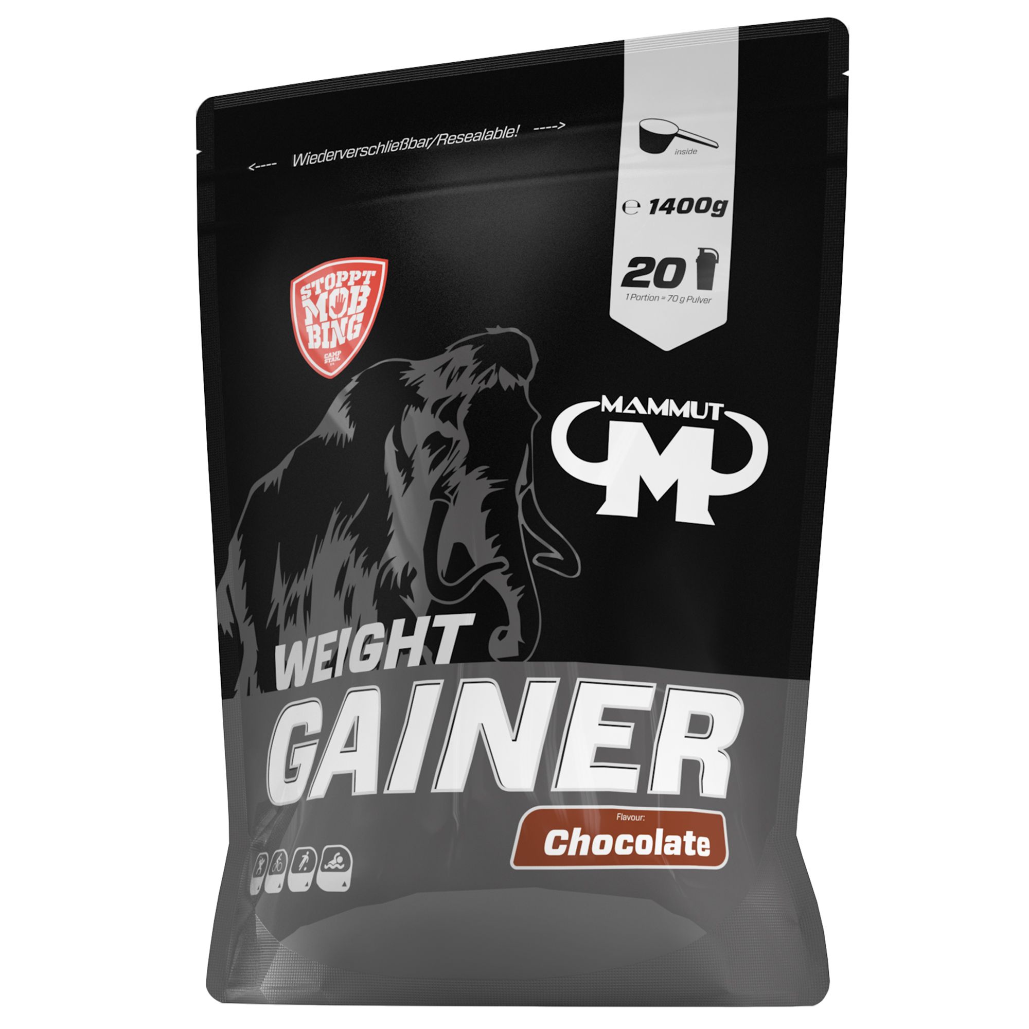 Mammut Weight Gainer Crash 5000, Schoko