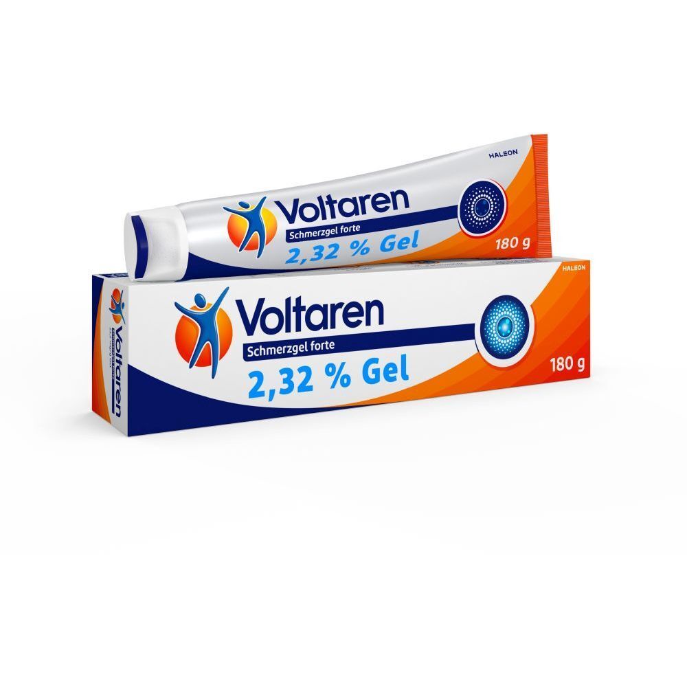 Voltaren Schmerzgel forte 23,2 mg/g Gel mit Diclofenac – bei Gelenkschmerzen und Rückenschmerzen, Arthrose