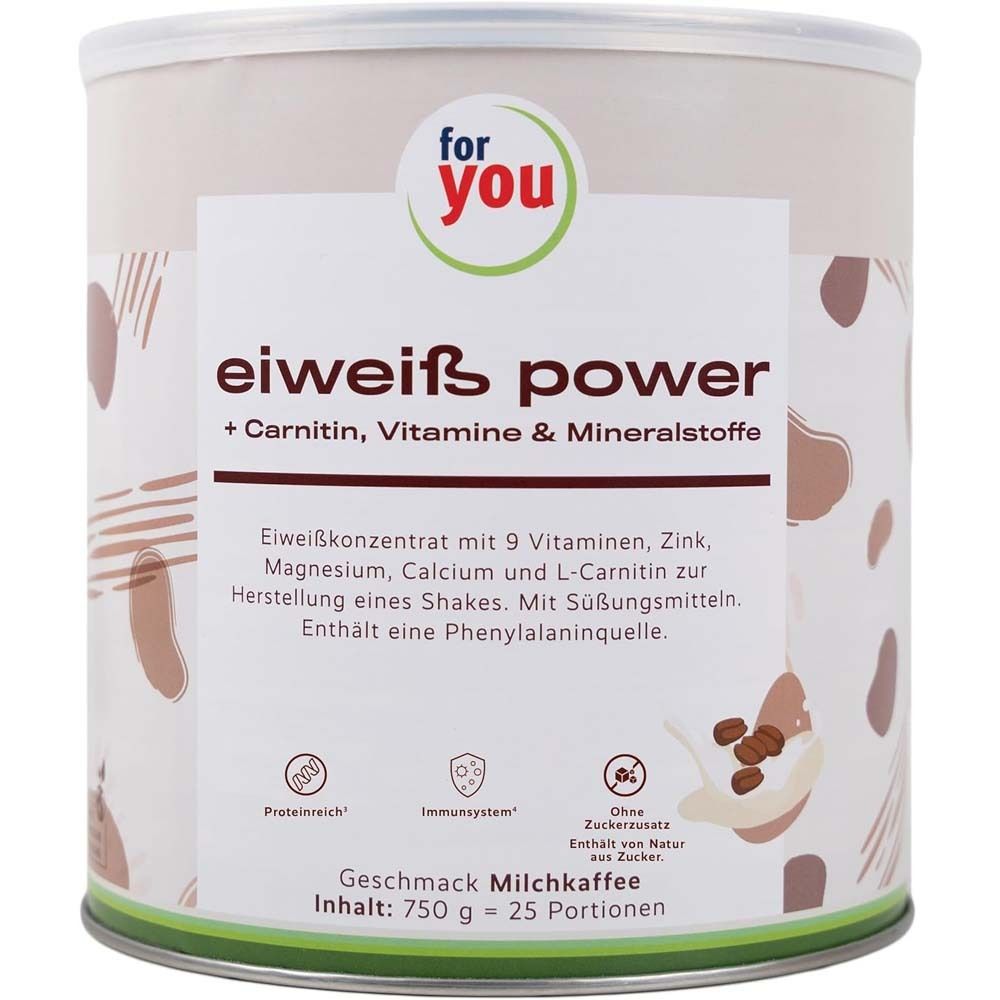For you eHealth Eiweiß Power Milchkaffee