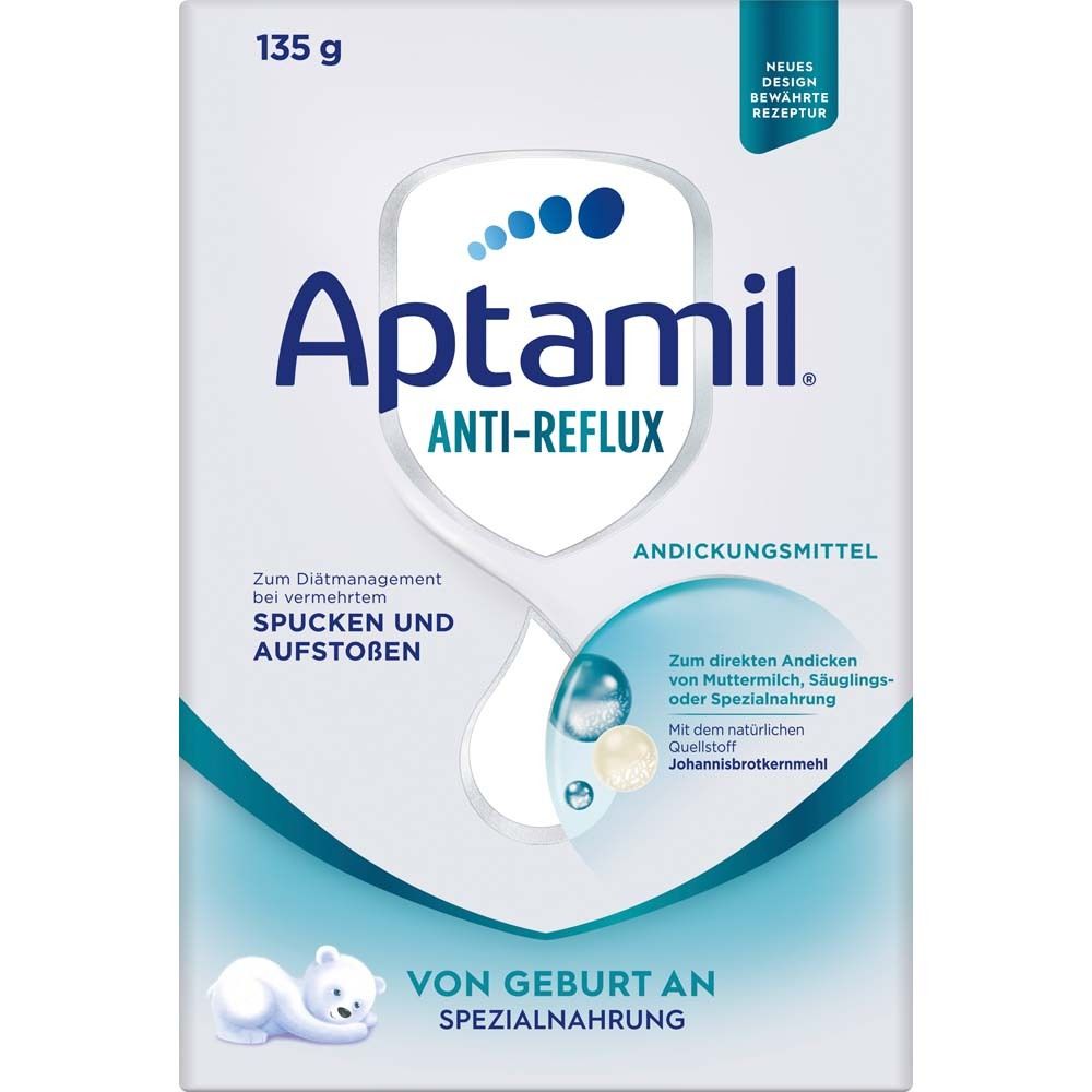 Aptamil Anti-Reflux - Komplettnahrung von Geburt an, Zum Diät Management, Bei Spucken & Aufstoßen, Babynahrung, Milchpulver