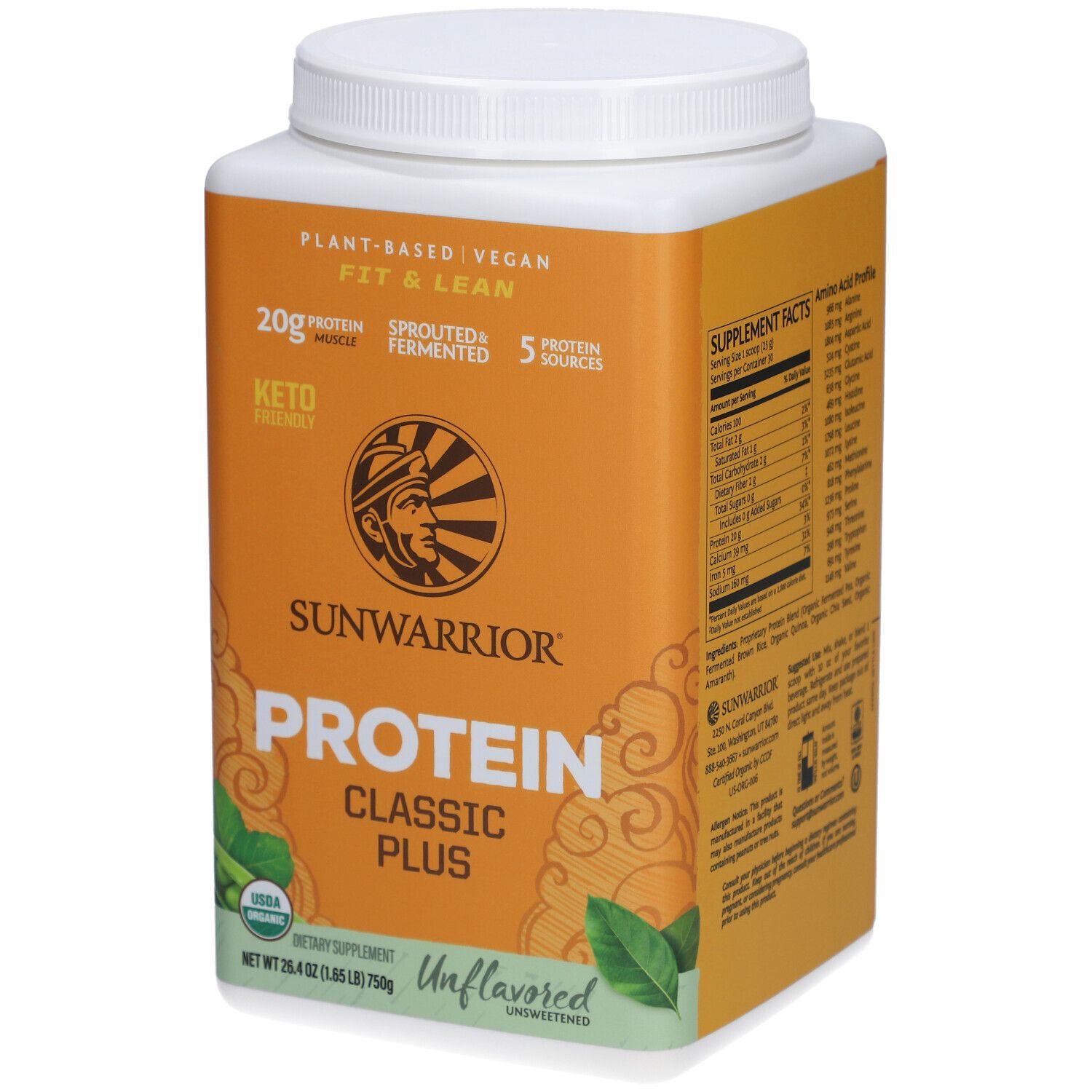 Sunwarrior Proteïne Classic Plus – Pflanzliches Protein