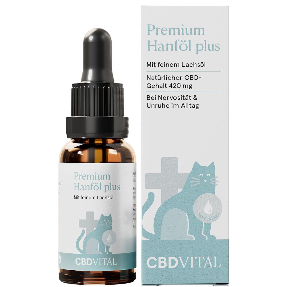 CBD VITAL CBD Hanföl für Katzen 2,1%