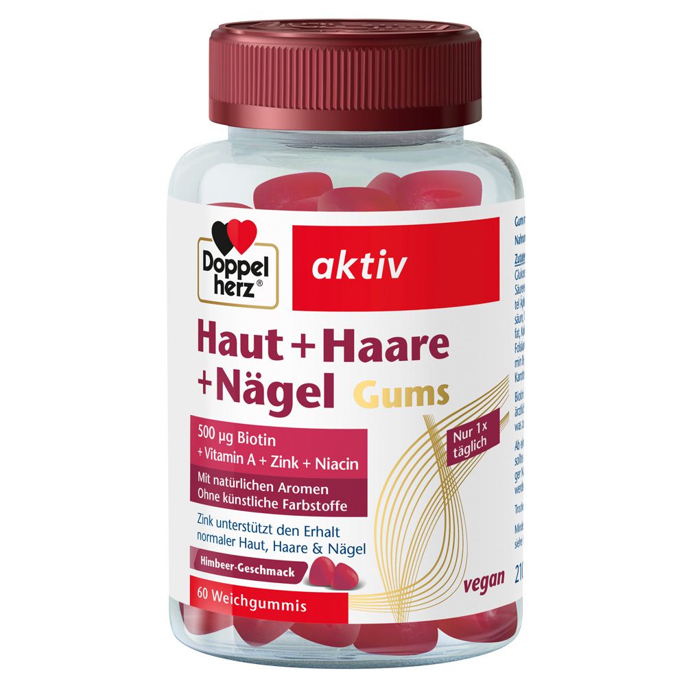 Doppelherz® aktiv Haut + Haare + Nägel Gums
