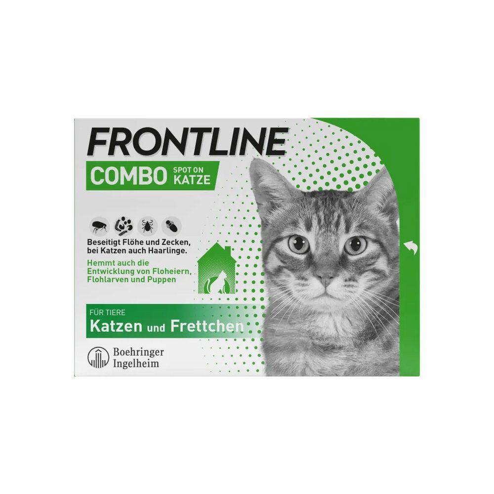 FRONTLINE COMBO® Spot on gegen Flöhe und Zecken Katze