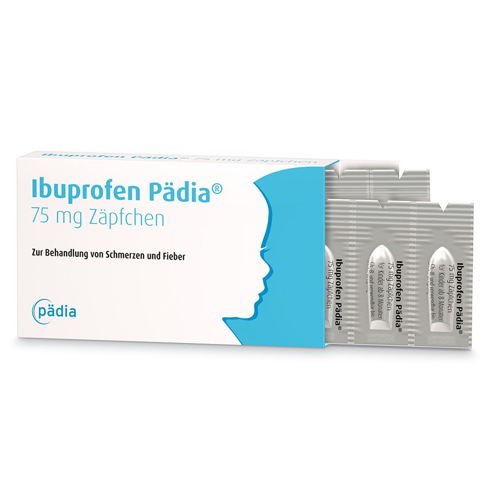 Ibuprofen Pädia® 75 mg Zäpfchen