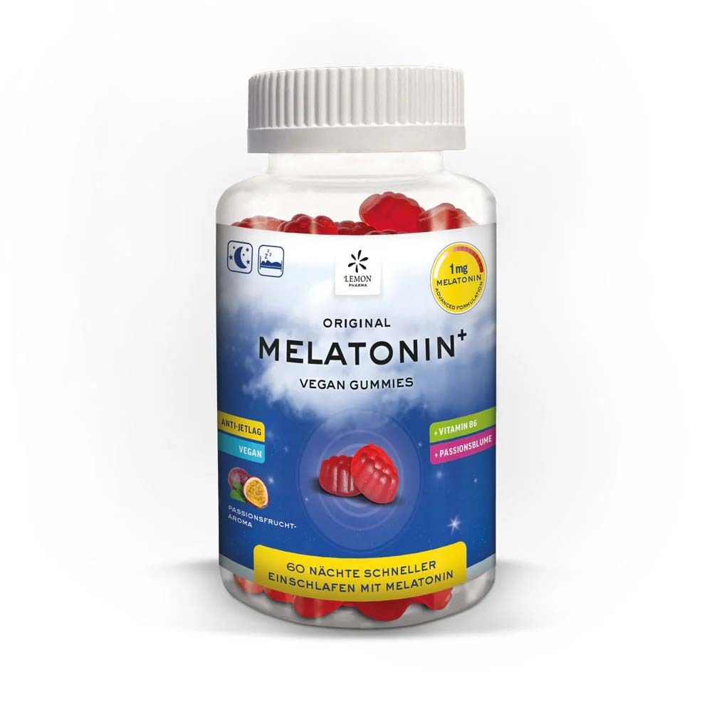 Original Melatonin+ Vegan Gummies von Lemon Pharma
