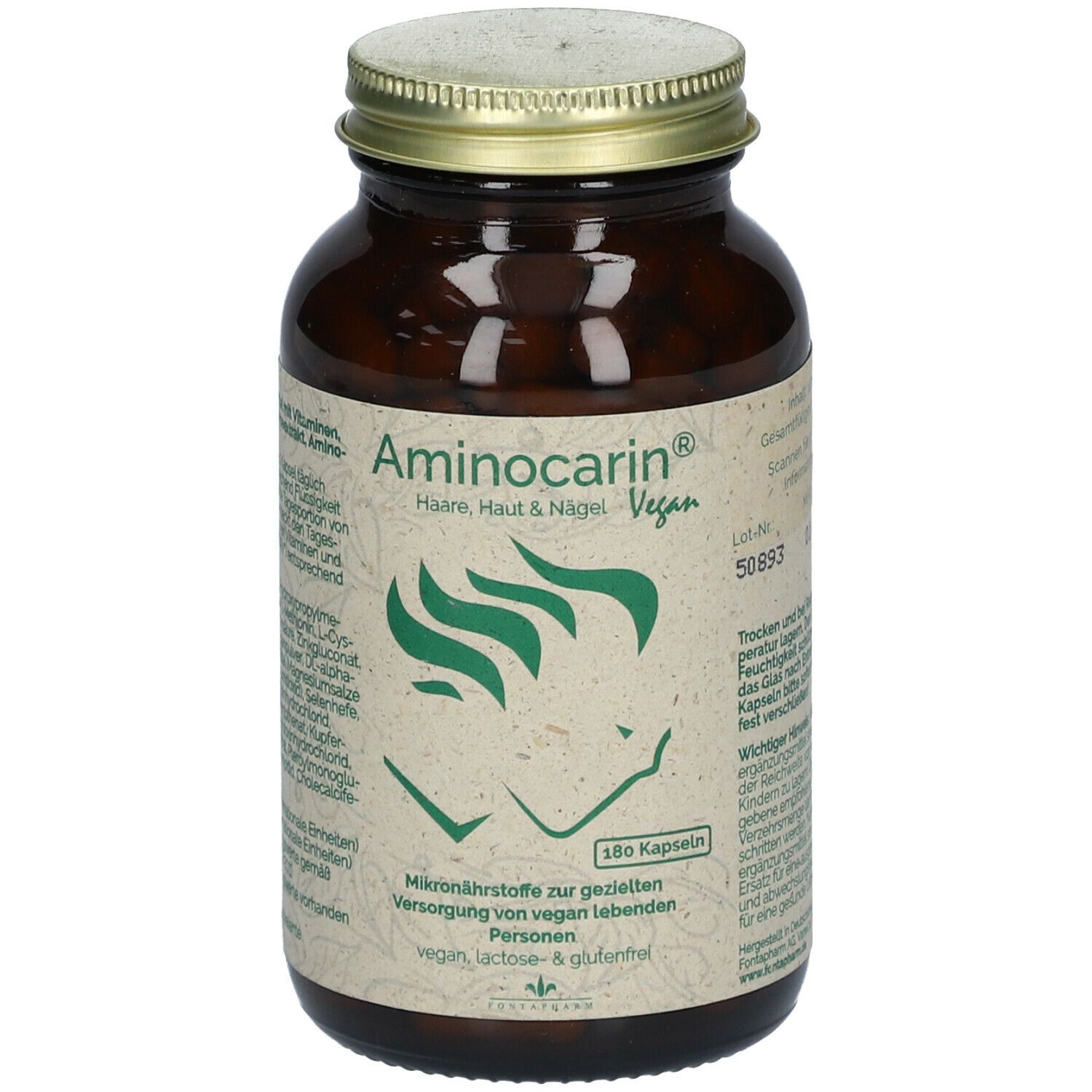 Aminocarin® Haut,Haare & Nägel vegan