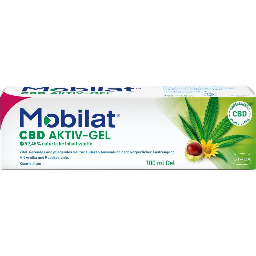 Mobilat® CBD Aktiv-Gel: Vitalisierendes und pflegendes Gel zur Entspannung beanspruchter Körperpartien. Mit hochkonzentriertem CBD ( src=