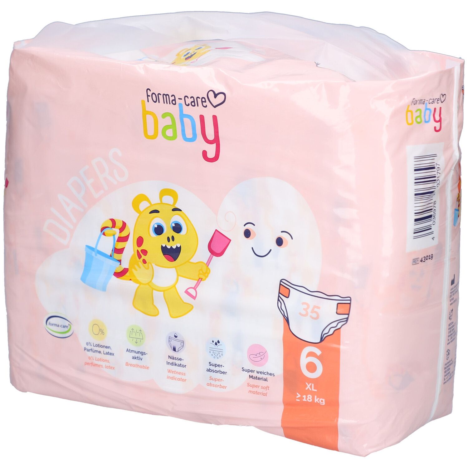 forma-care® Baby Windeln Größe 6 XL ab 18 kg
