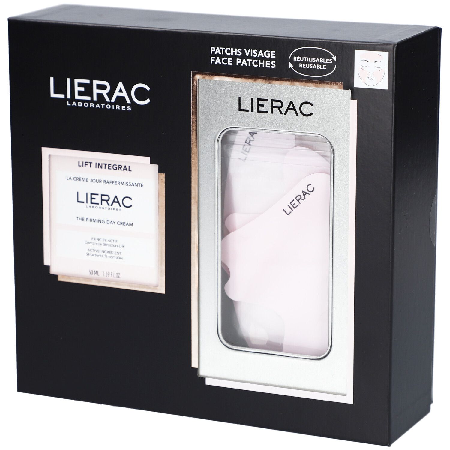 LIERAC Lift Integral Set Firming Day Cream + Reusable Face Patches