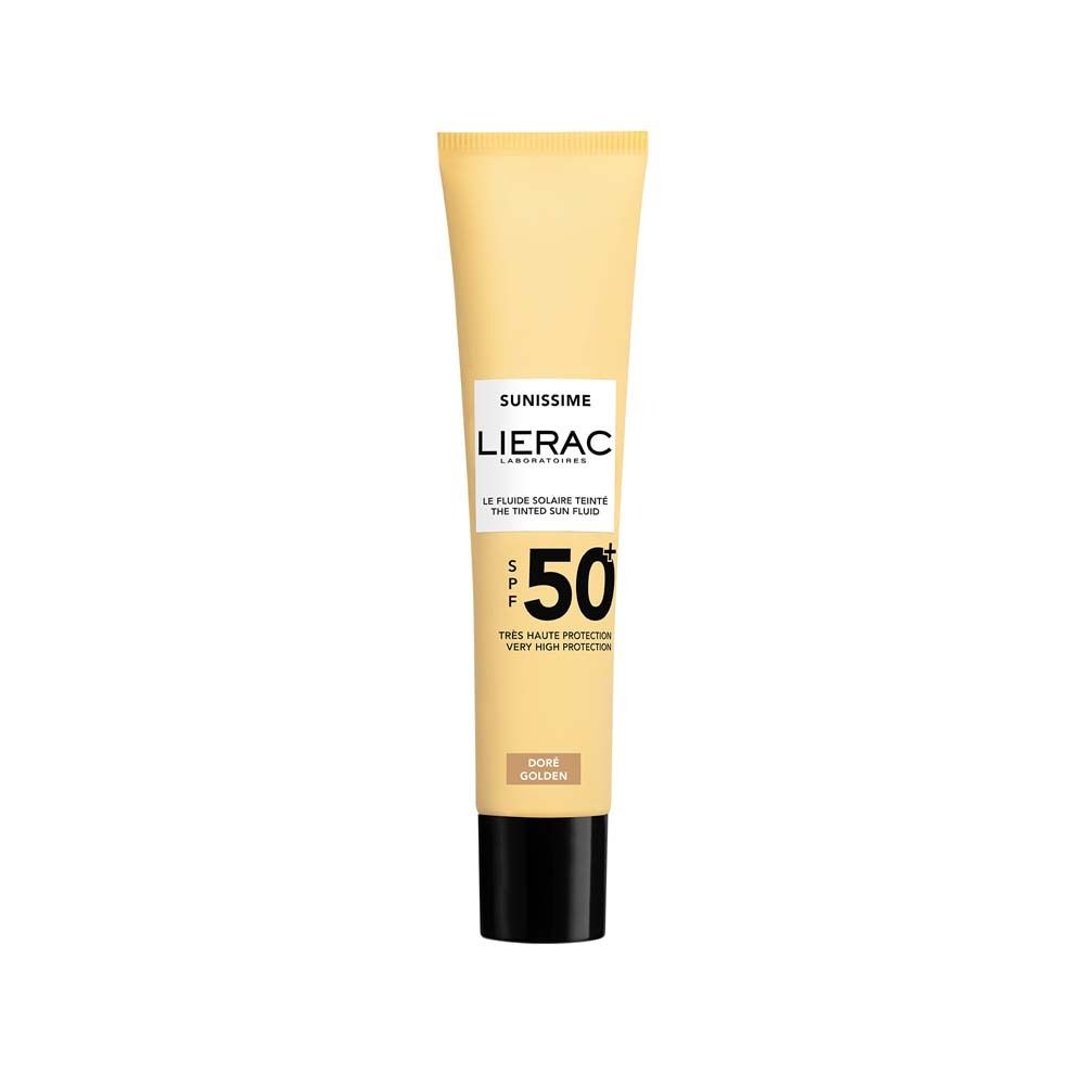 LIERAC - Sunissime - Getöntes Sonnenfluid Gesicht SPF50
