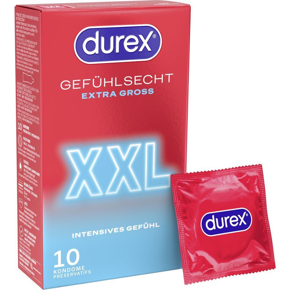 Durex Gefühlsecht XXL Kondome