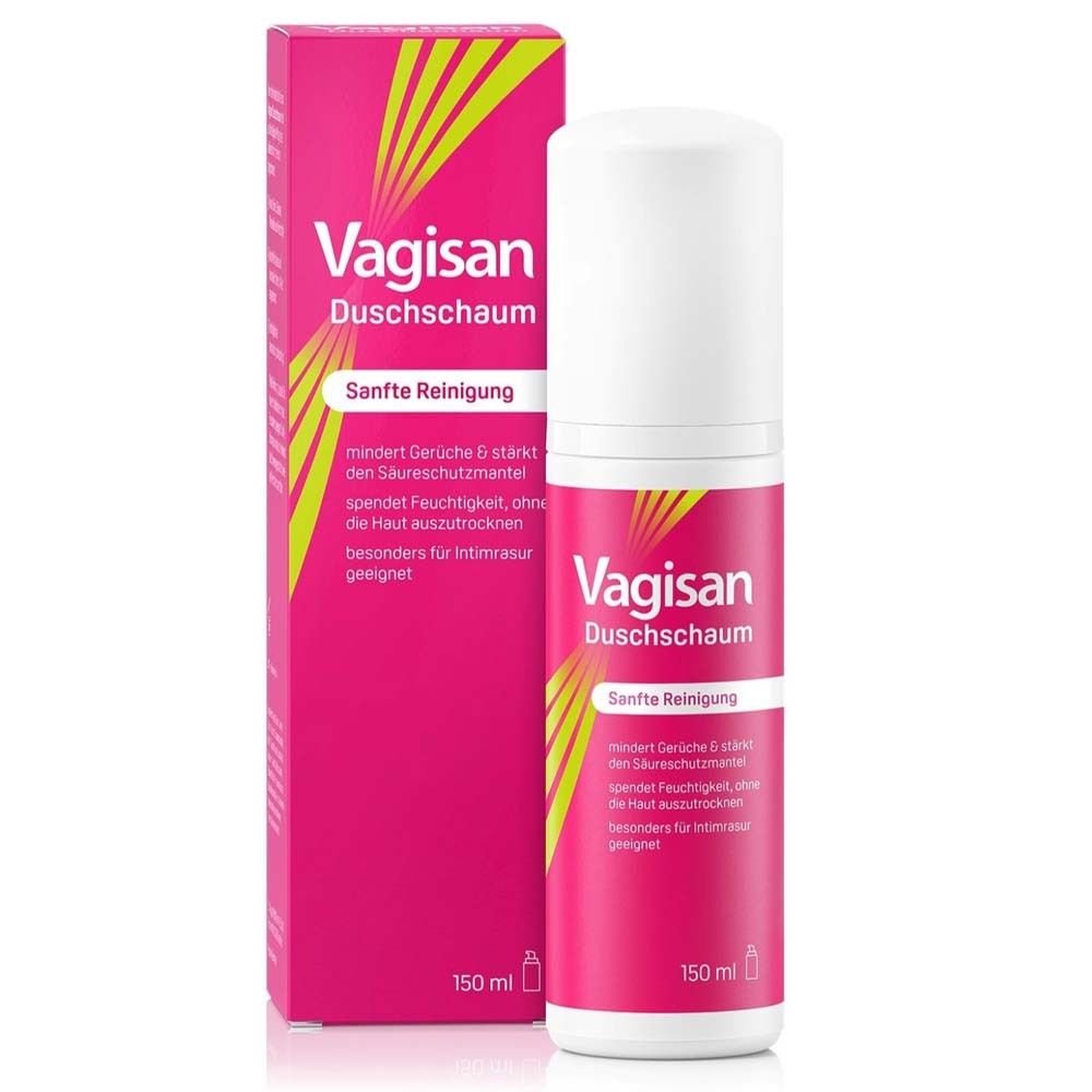 Vagisan Duschschaum: Sanfte Reinigung mit Milchsäure für die tägliche Intimhygiene