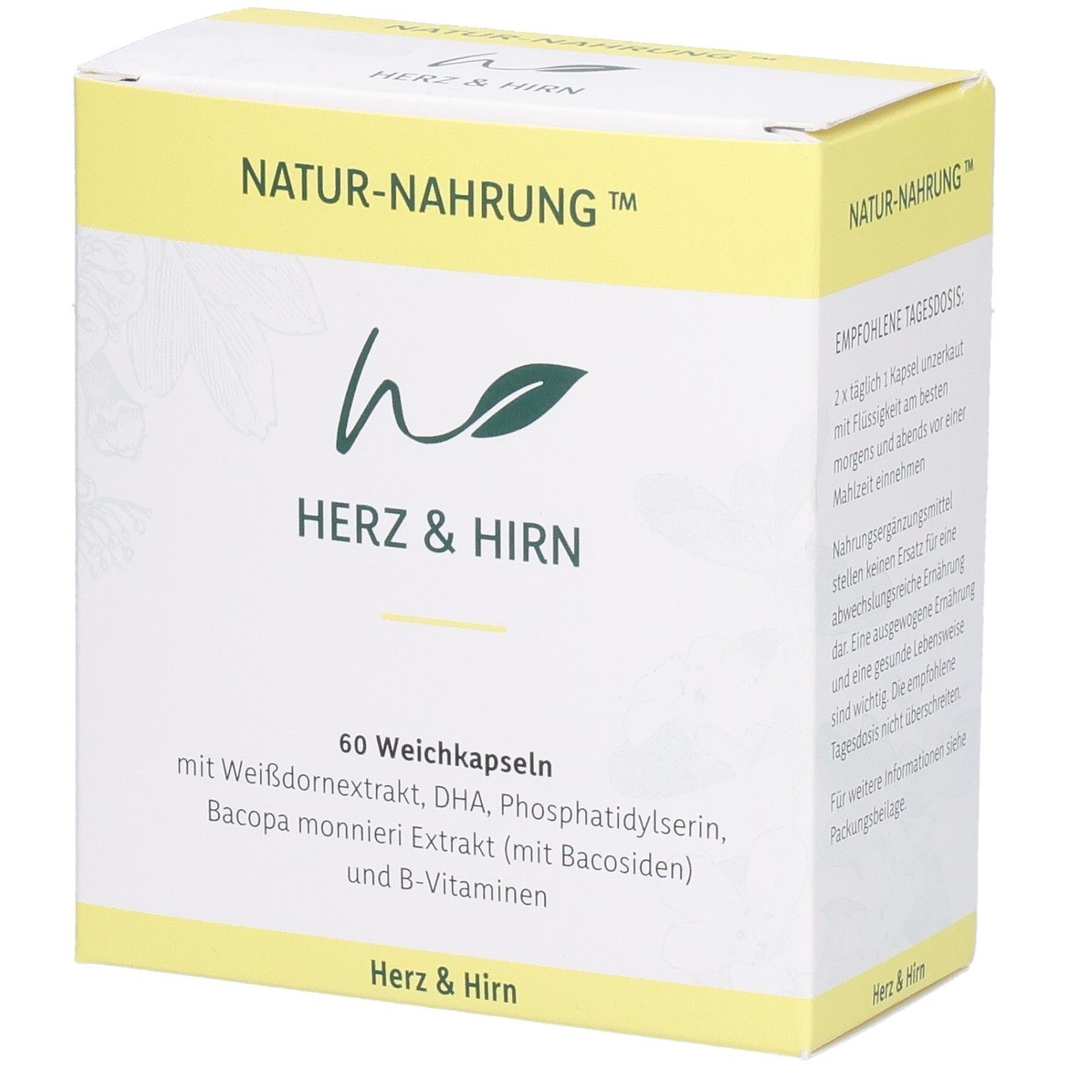 NATUR-NAHRUNG™ Herz & Hirn Kapseln