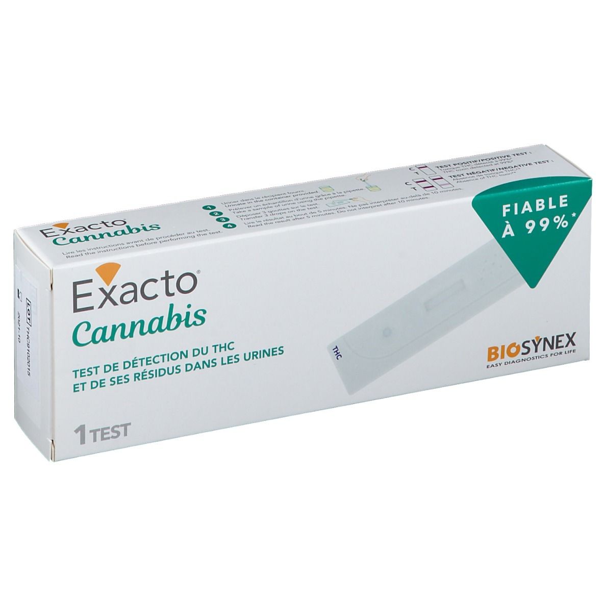 BIOSYNEX Cannabis Selbsttest Einzeltest