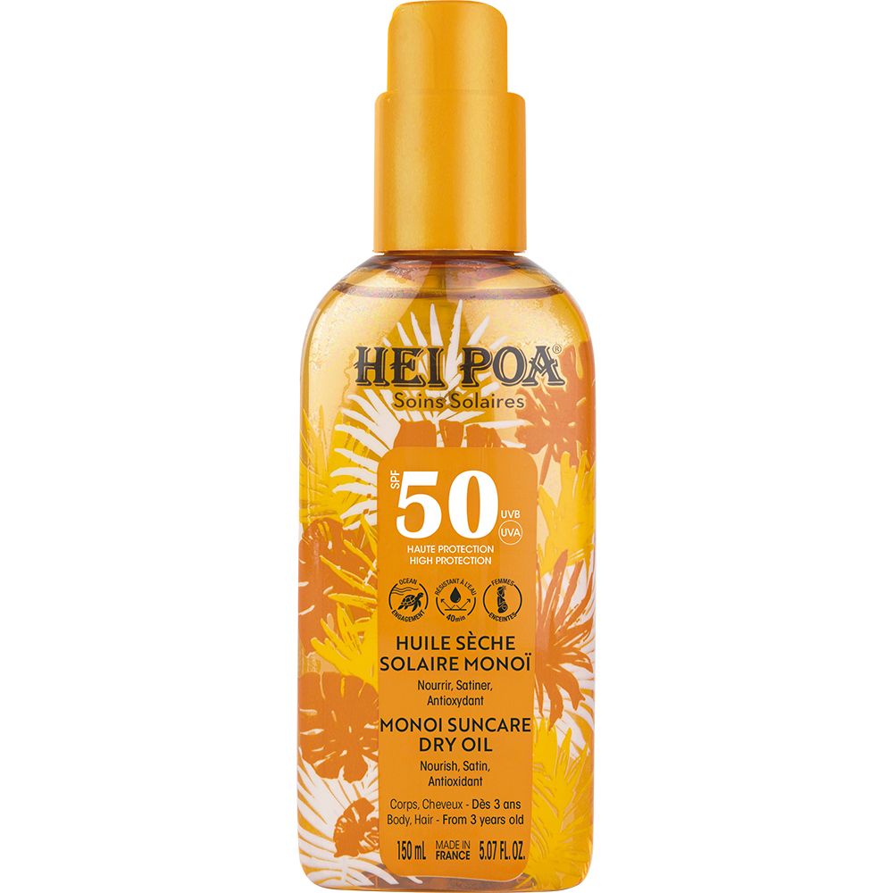 HEI POA® Monoï Sonnenschutz-Trockenöl SPF50